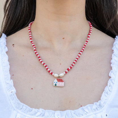 Collana con casetta