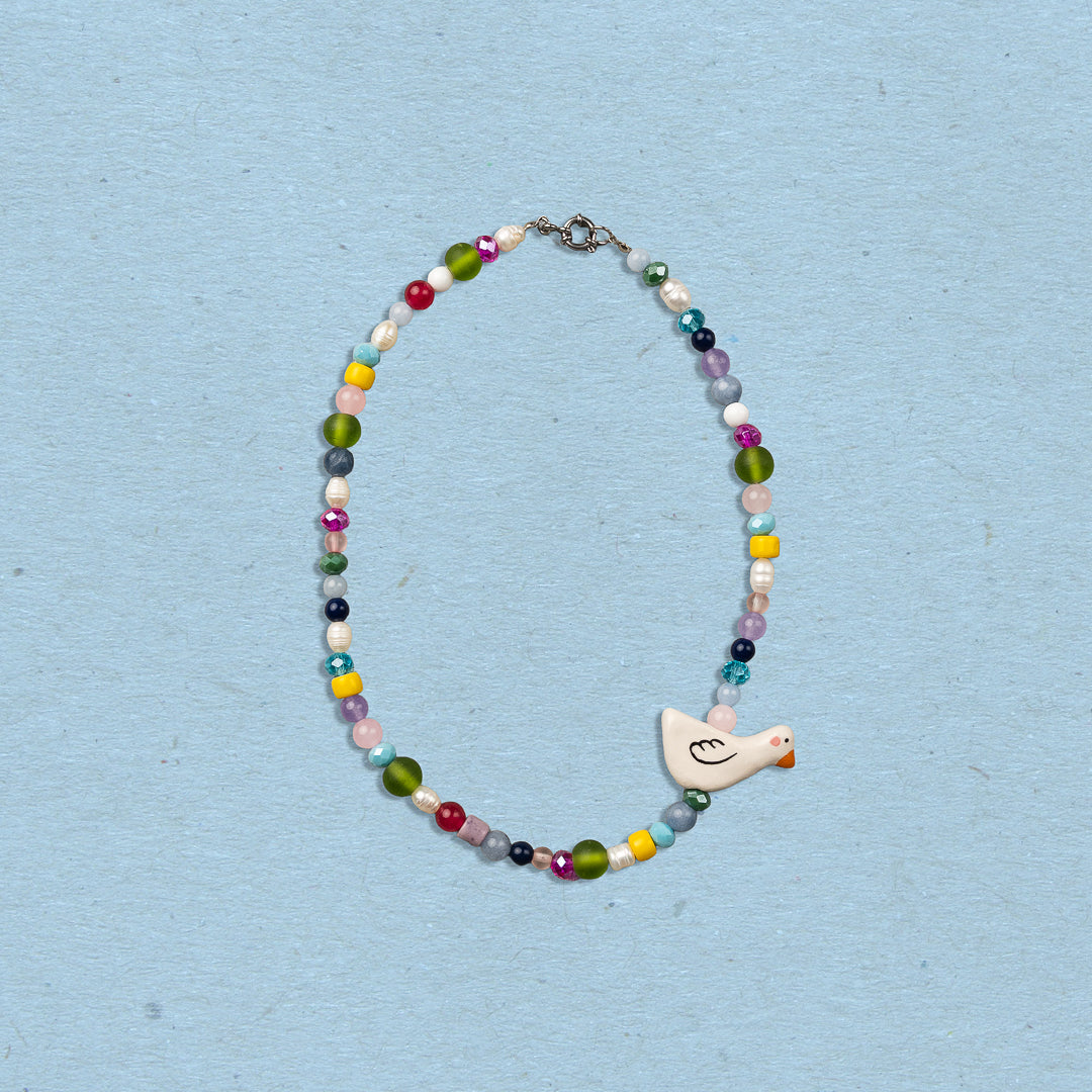 Collana con paperella