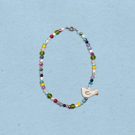 Collana con paperella