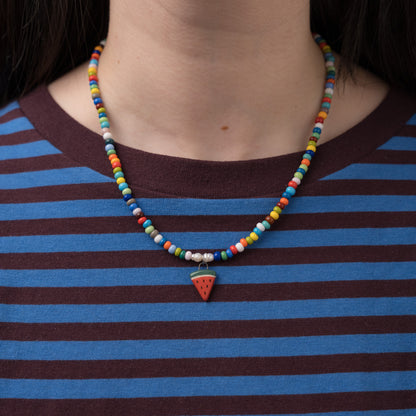 Collana di perline con anguria