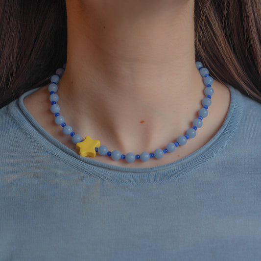 Collana con perlina stella