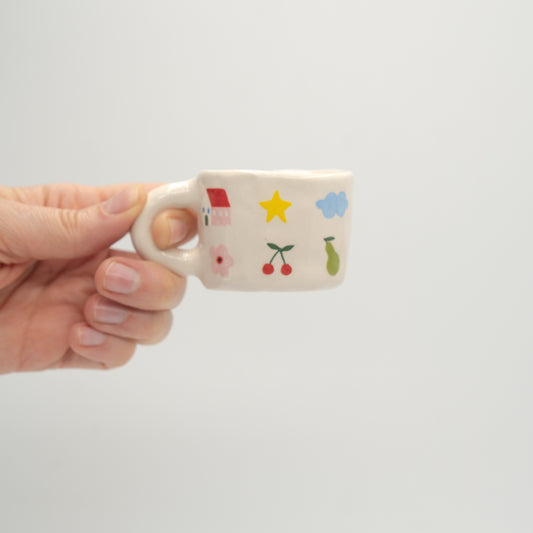 Tazzina con disegnetti