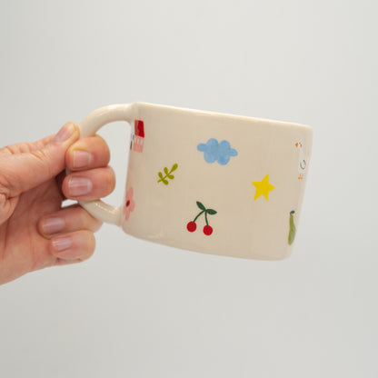 Tazza con disegnetti
