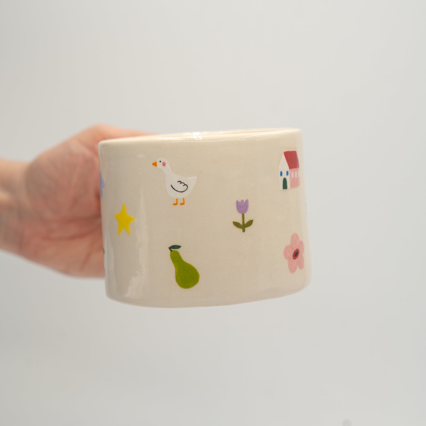 Tazza con disegnetti