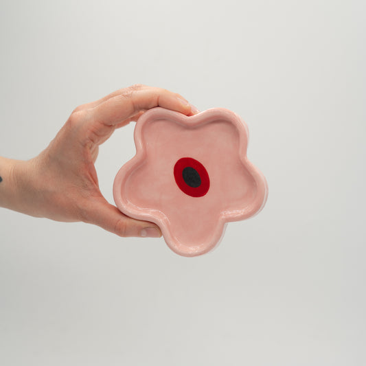 Piattino portagioie a forma di fiore