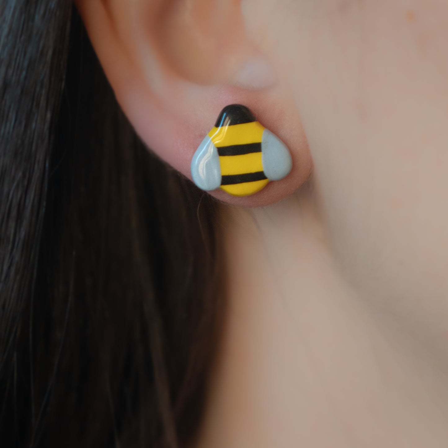 Orecchini a lobo api