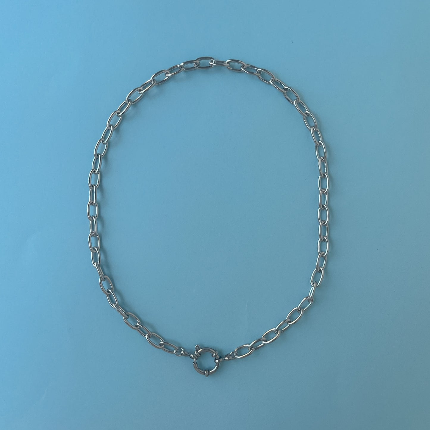 BASE COLLANA catenella argento