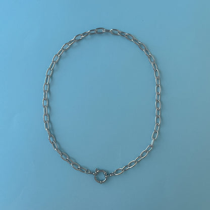 BASE COLLANA catenella argento