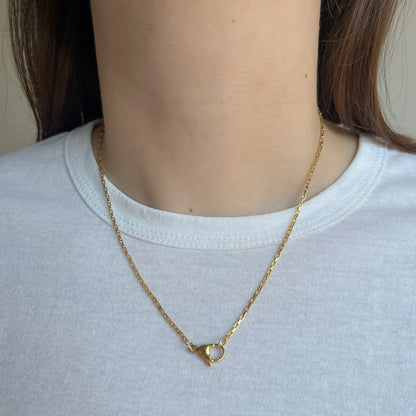 BASE COLLANA catena sottile oro