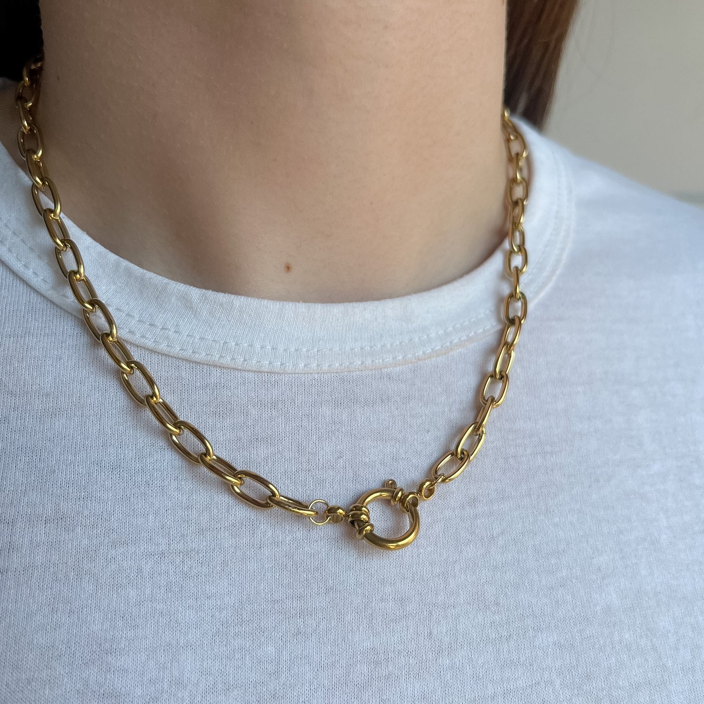 BASE COLLANA catenella oro