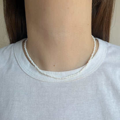 BASE COLLANA di perline monocolore