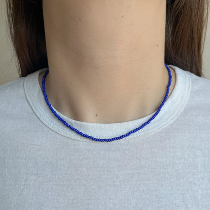 BASE COLLANA di perline monocolore