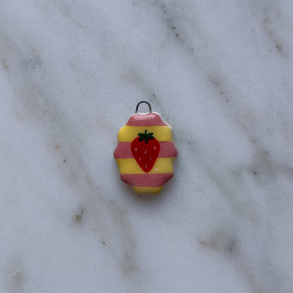 Medagliette ovali con bordo ondulato