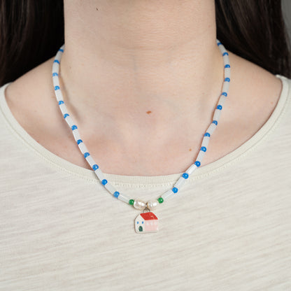 Collana con casetta