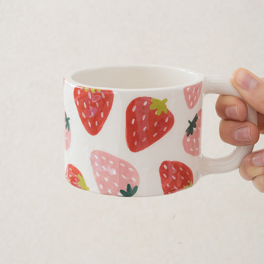 Tazza con fragole
