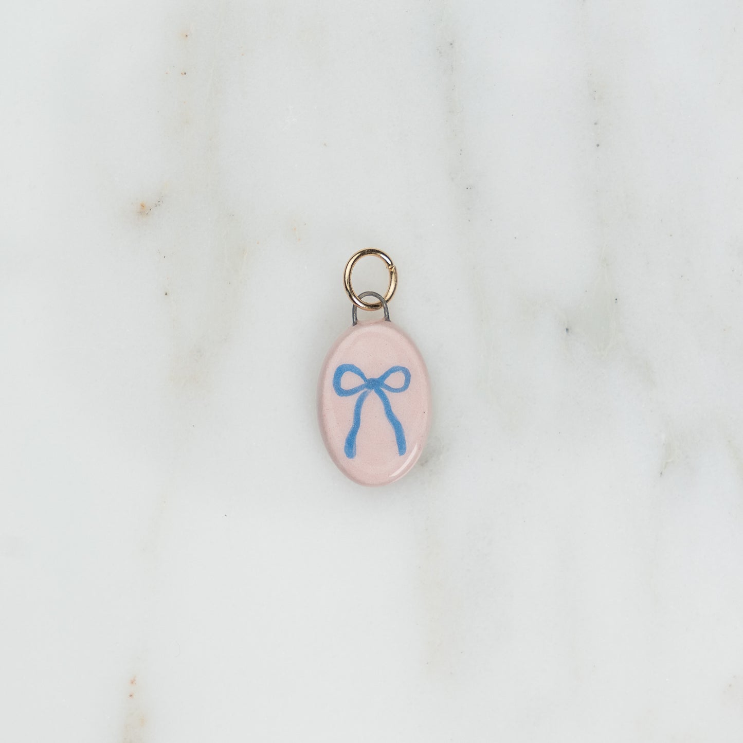 Ciondolo ovale allungato