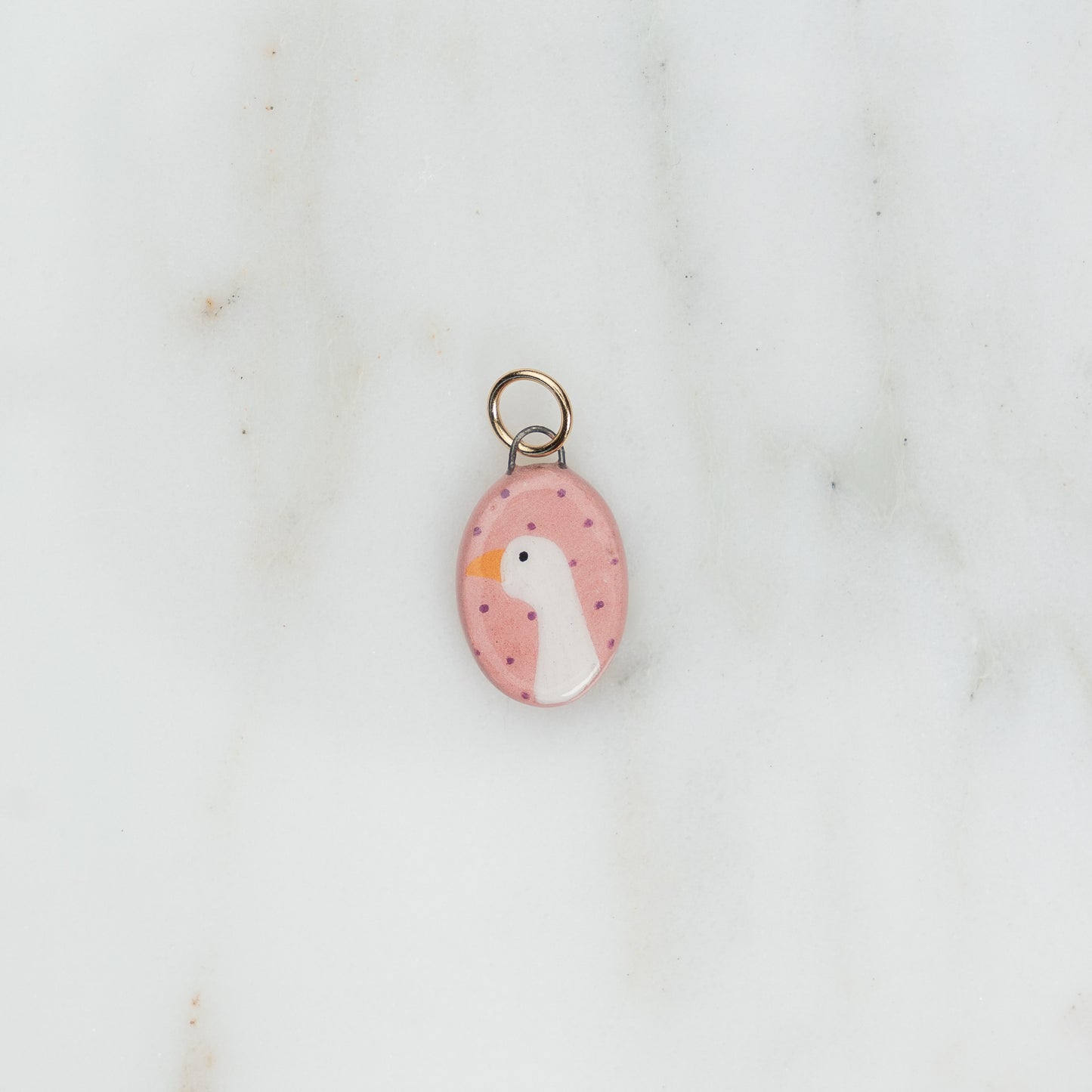 Ciondolo ovale allungato