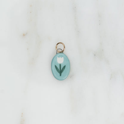 Ciondolo ovale allungato