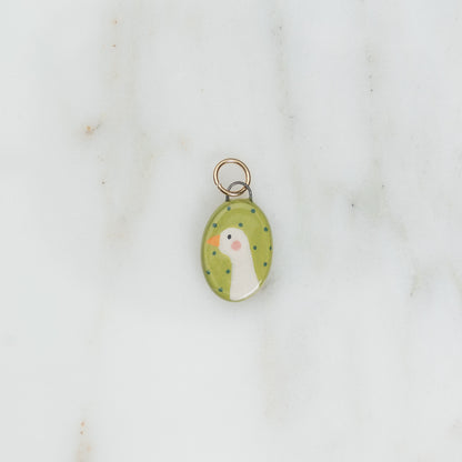 Ciondolo ovale allungato