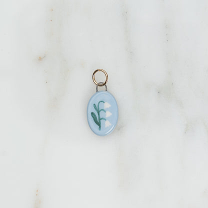 Ciondolo ovale allungato