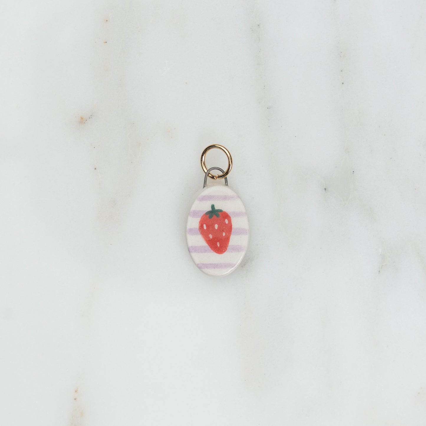 Ciondolo ovale allungato