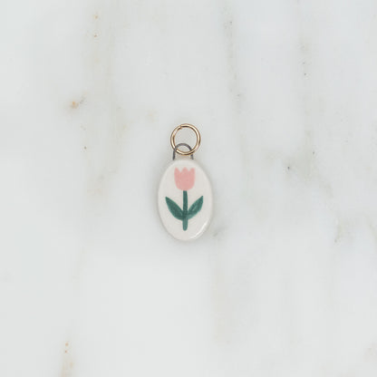 Ciondolo ovale allungato