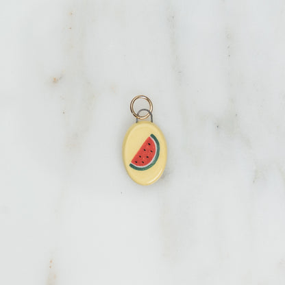 Ciondolo ovale allungato