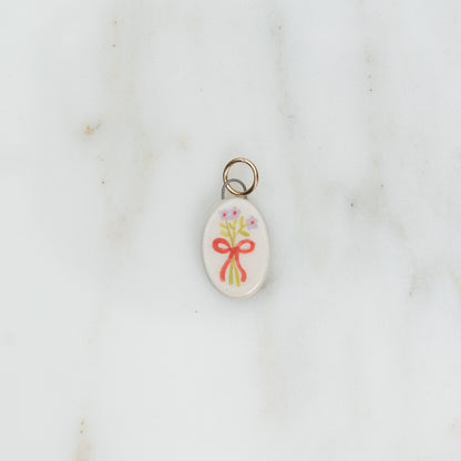 Ciondolo ovale allungato