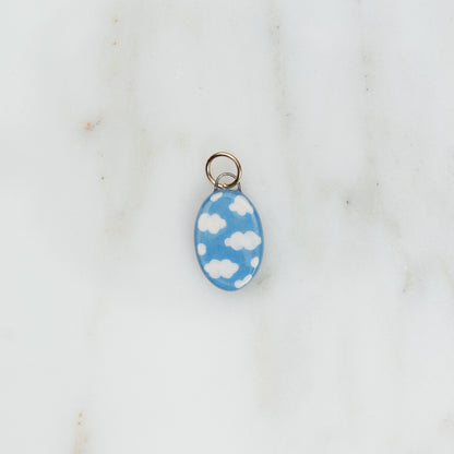 Ciondolo ovale allungato