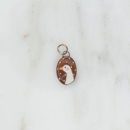 Ciondolo ovale allungato