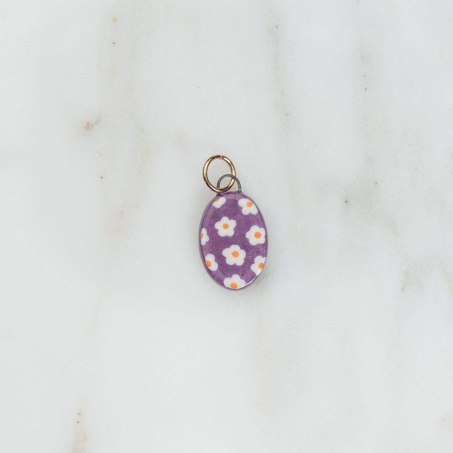 Ciondolo ovale allungato
