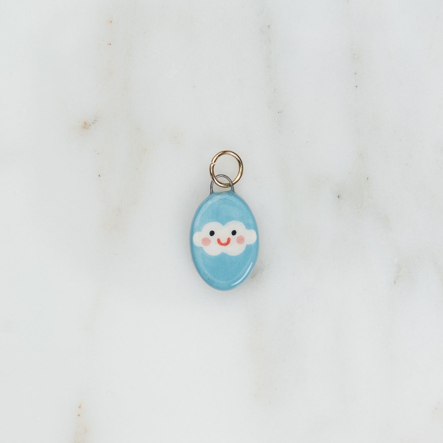 Ciondolo ovale allungato