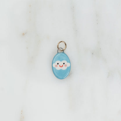 Ciondolo ovale allungato