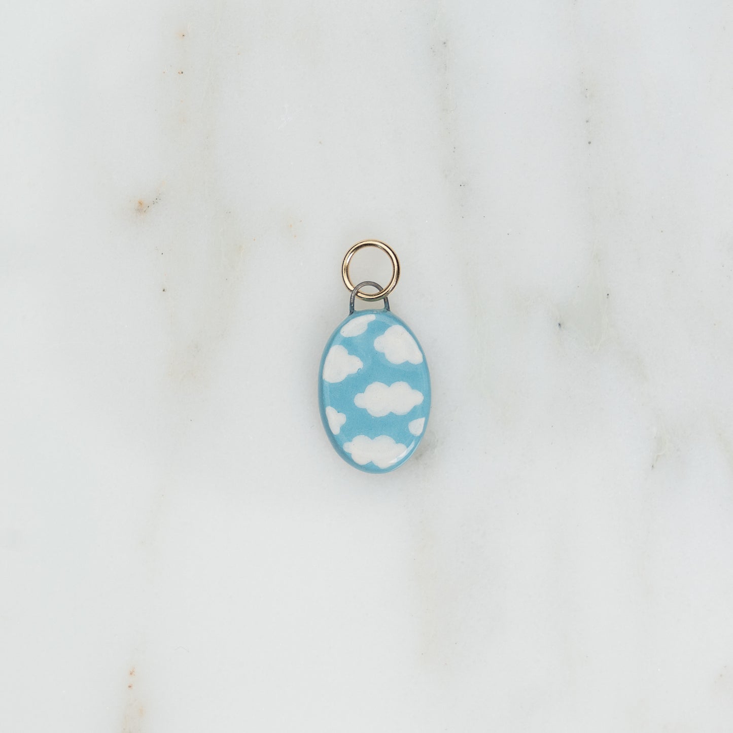 Ciondolo ovale allungato