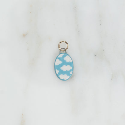 Ciondolo ovale allungato