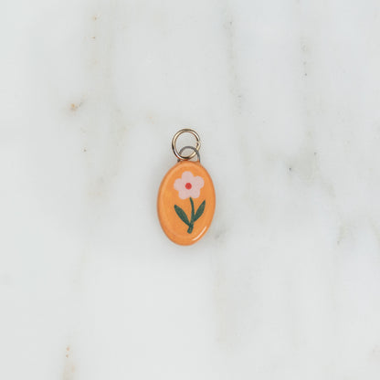 Ciondolo ovale allungato