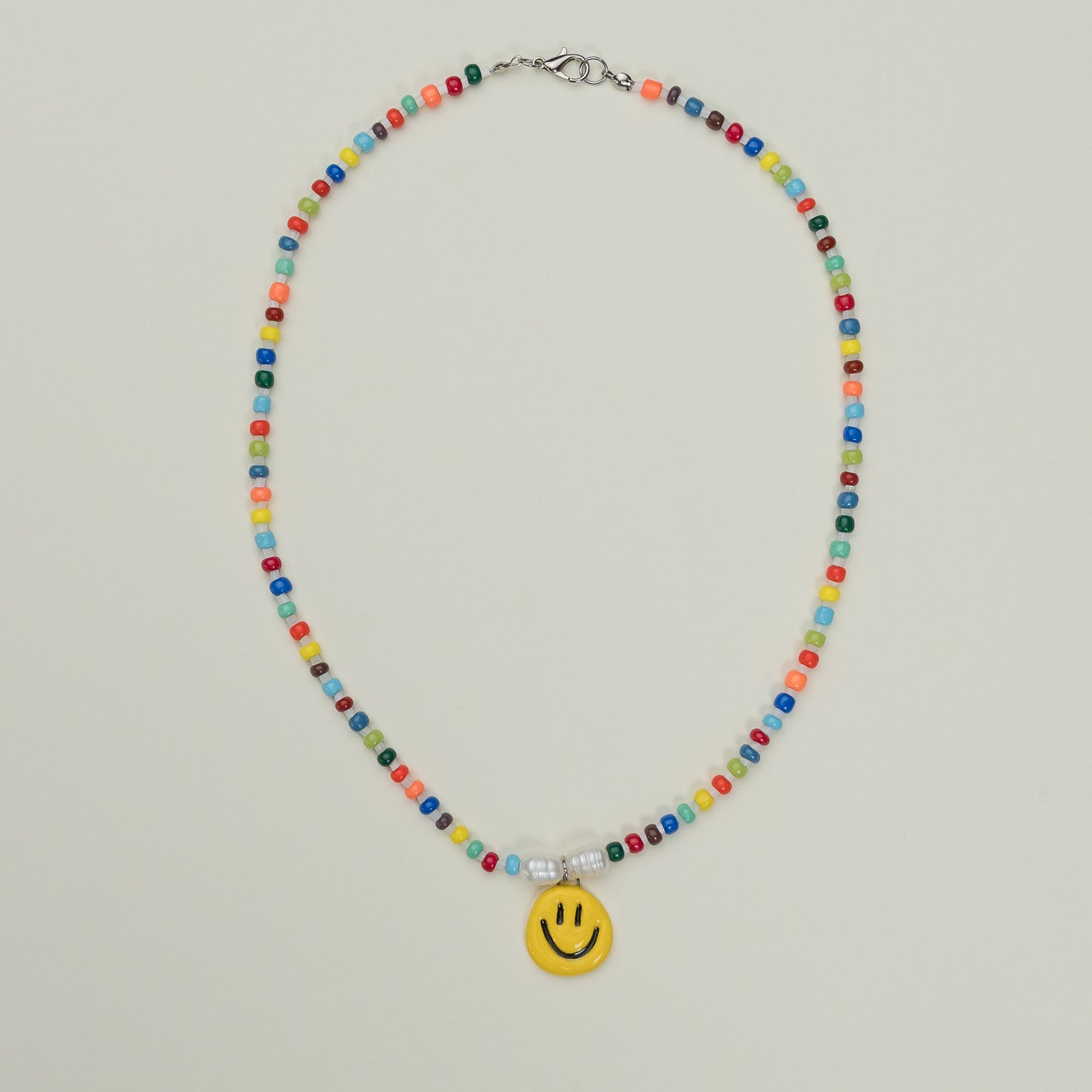 Collana di perline con smile