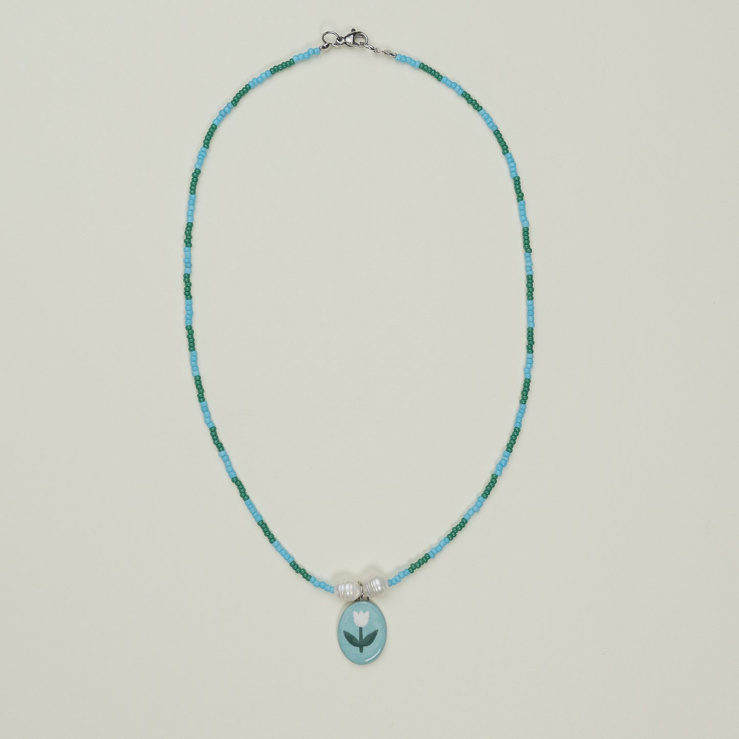 Collanina con ciondolo tulipano