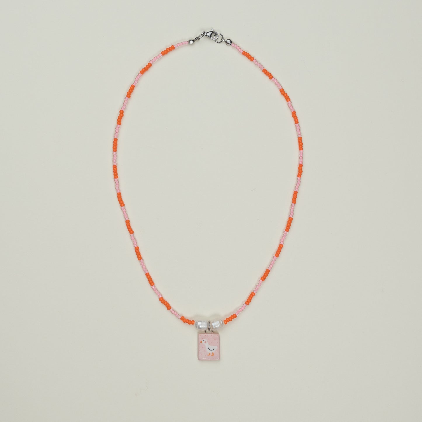 Collanina con ciondolo paperella