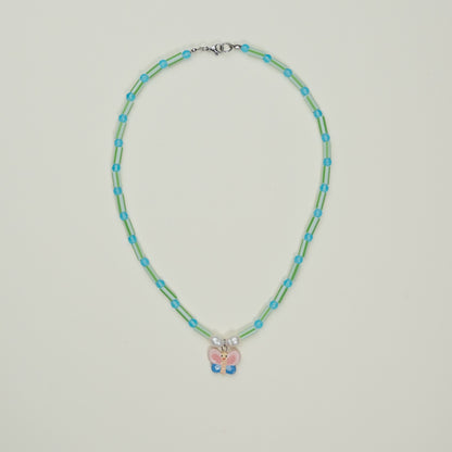 Collana con ciondolo farfalla