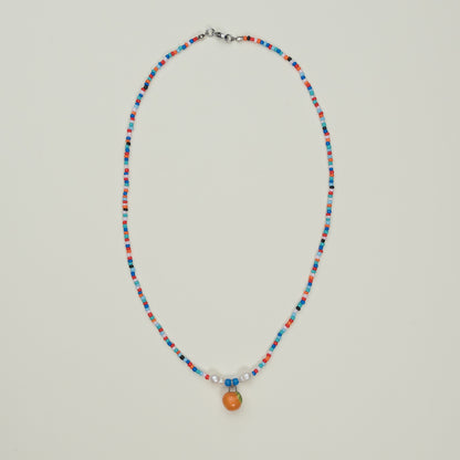 Collanina con ciondolo arancia