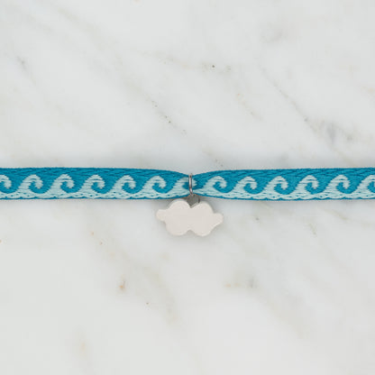 Choker con ciondolo nuvoletta