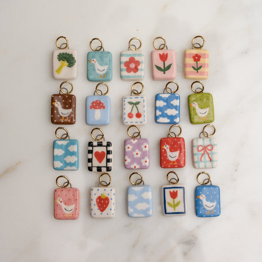 Ciondolo rettangolare