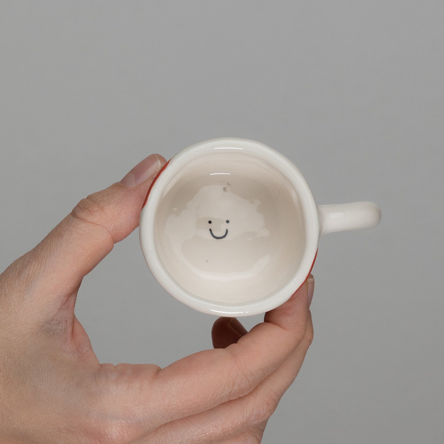 Tazzina a pois rossi